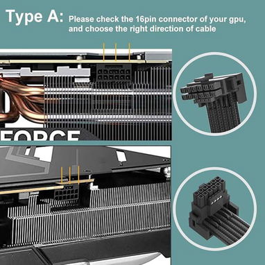 ⚡💻 Adaptador 12VHPWR 90° para GPU RTX – Corsair 💻⚡ - Img 121983338