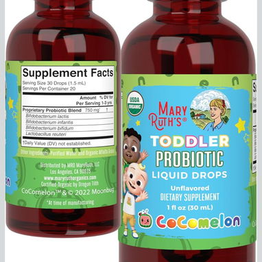 Probióticos en suspensión para niños peqeuños30ml 1oz, marca reconocida por pediatría - 2/2