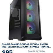 🎮 Chasis Gaming Cougar Archon 2 Mesh RGB | Dale estilo a tu PC - Img 58282934