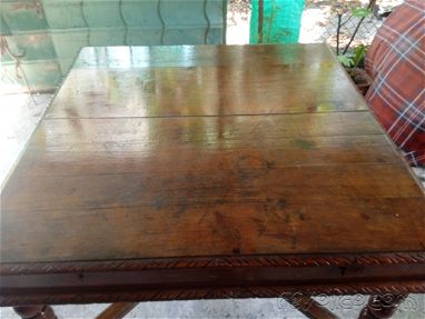 Vendo mesa de madera buena antigua - Img main-image-45682002