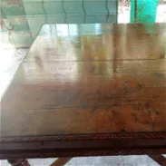 Vendo mesa de madera buena antigua - Img 45682002