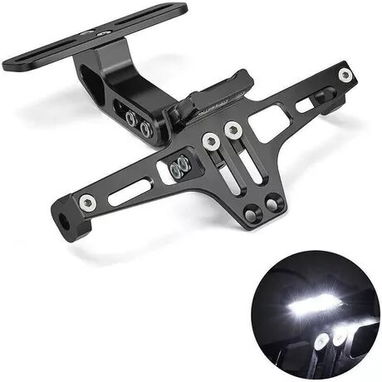 Porta chapa robotico con luz led - 2/3