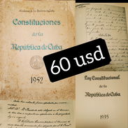 Libro de las constituciones Cuba 1952 - Img 55676851