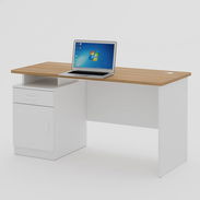 🖥️ Escritorio o Mesa de Oficina con Gavetero y Llave 🔐 - Img 52863944