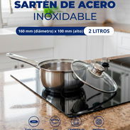 Sartén de acero inoxidable de 2L - Img 55749532
