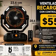 Ventilador recargable Eko tipo F6 - Img 55735689