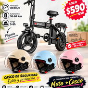 Oferta especial, bicicleta electrica+ casco - Img 58147275