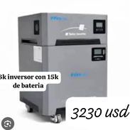 6k Inversor con 15 k de batería - 3230 usd - Img 55361136