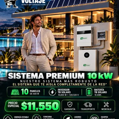 ☀️⚡ KITS SOLARES COMPLETOS — INSTALACIÓN INCLUIDA ⚡☀️ 🚚 TRANSPORTE GRATIS - 10/10