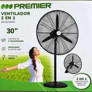 Ventilador industrial de 30” y 160” wats tiene 3 velocidades - Img 58136881