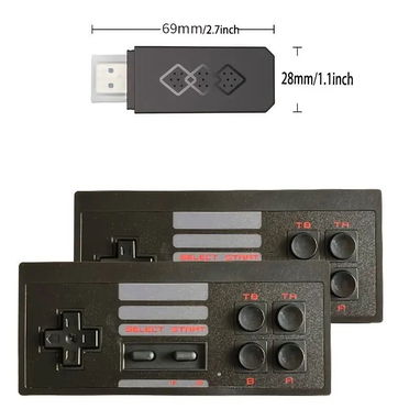 🕹🎮 Consola Retro HDMI – +200 Juegos Clásicos | 2 Controles | Alta Resolución - Img 102152513