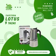 Cafetera LOTUS 9 tazas - Img 55370588