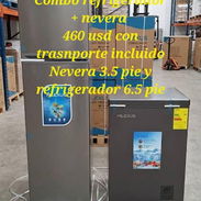 Combo refrigerador6.5 pie+nevera 3.5 pie - Img 55825423
