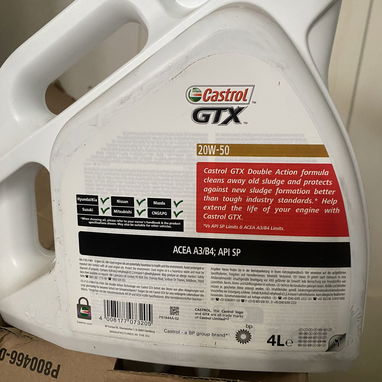 Aceite Castrol 20w50 - 4/4