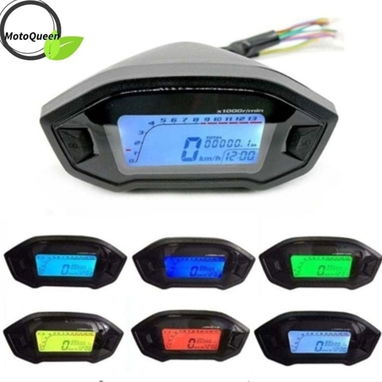 🏍️📟 Velocímetro Digital LCD Universal para Motos ⚡🌐 - Img 125951197