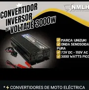 Convertidor 72V 3000W** - *La mejor relación calidad-precio - Img 50502459