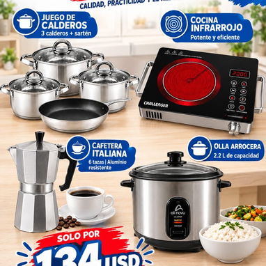Venta de electrodomésticos y combos - 4/10