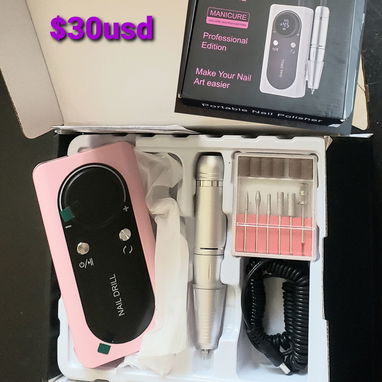 LÁMPARA Y MÁQUINA DE GEL UÑAS ACRÍLICAS. NUEVA EN SU CAJA - 4/4