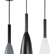 Lámpara de techo colgante decorativa moderna(juego de 3 lámparas). Nueva - Img 50802027