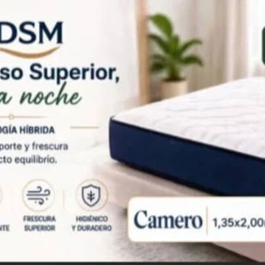 Colch贸n de Resortes Ensacados con Capas Multiconfort - EDSM A. Originales. Del proveedor a tu hogar. 馃摓56249037 - Img 125151597