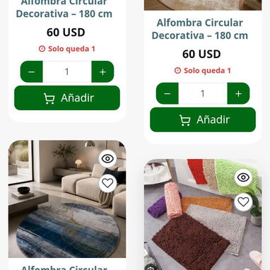 Útiles del hogar precio en cada foto alfombra de sala etc no dudes en contactarme - Img 123618751