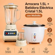 Olla arrocera  1.5L más Licuadora  más molinillo - Img 58365567