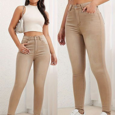 Jeans campana y tubo de mujer - Img 115144992