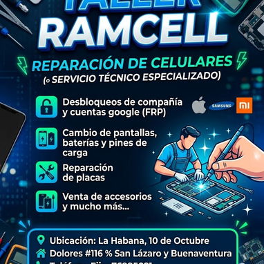 TALLER DE CELULARES RAMCELL - 2/8
