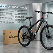 BICICLETA 26 VIVAMAX $220 USD | 21 VELOCIDADES | ENVÍO GRATIS A DOMICILIO | FACTURA Y GARANTÍA | FRENOS DE DISCO - Img 57747288
