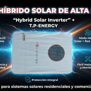 ⚡Inversor Híbrido 6.2KW  〽️ Marca: T.P-ENERGY ✅ 110V/220V ✅ 48V 🧾 Garantía de 15 días  🚛 Transporte x costo adicional - Img 55761048