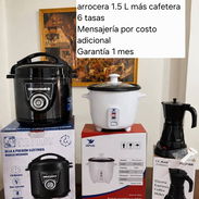 Olla arrocera + olla Reina + cafetera - Img 56993531