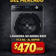 Lavadora secadora Eko- al vapor - 11.5 kg - Img 55469035