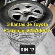 TODOx160usd - 3 llantas+4 gomas de Toyota RAV4 225/65R17 M+S - Img 53951230
