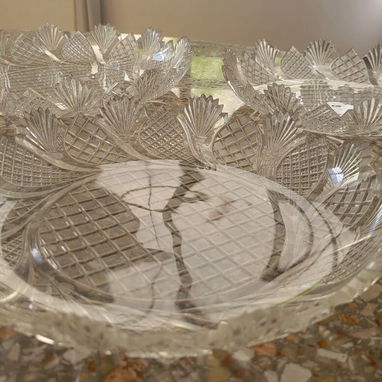 💎 Juego de (3) Fuentes Cristal Tallado 🇺🇸 (c. 1920) - Tel: 5358 0956 - Vedado - 2/4