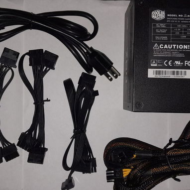 📌 Producto: Fuente de Poder Cooler Master RS‑750‑AMAA‑B1   - Potencia real: 750W   - Certificación: 80+ Bronze (eficien - 2/2