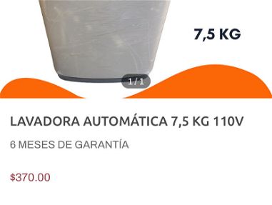 Lavadora Automática de 7.5kg Milexus - Img main-image-45714339