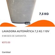 Lavadora Automática de 7.5kg Milexus - Img 45714339