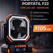PORTÁTIL..F22 VENTILADOR RECARGABLE - Img 56975563