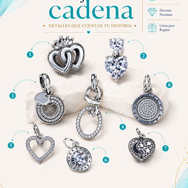collares y dijes de cadena Pandora copia 1x1 plata s925 - Img 124209544