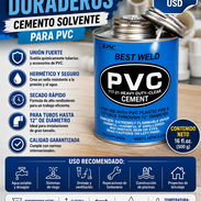 ‼️CEMENTO SOLVENTE PARA PVC‼️ - Img 55516933