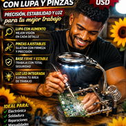 🔥🔧 ¡SOPORTE CAUTÍN CON LUPA Y PINZAS! 🔧🔥 💥 ¡La herramienta perfecta para trabajar con mayor precisión y comodidad! - Img 57230085