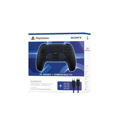 Control Inalámbrico Sony DualSense para PlayStation 5 – Midnight Black con cable | 📦 NUEVO EN CAJA - Img 126919433
