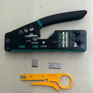 PINZA DE RED RJ45 multifuncional que realiza crimpado Ethernet a través del kit y es adecuada para conectores - Img 58215403
