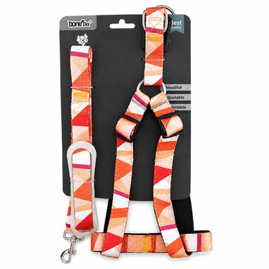 SET DE ARNÉS AJUSTABLE / Correa para Perro con Estampado Geométrico - Img 126468819