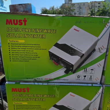 *Inversor 6kw y de 12 Kw Must + Batería - Img 123575686