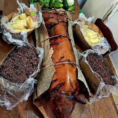 Muy rico lechón asado criollo 🐷 con moros y cristianos 🍚 a domicilio en La Habana 🇨🇺 ¡Llegamos calentito a tu casa! - Img 122292599