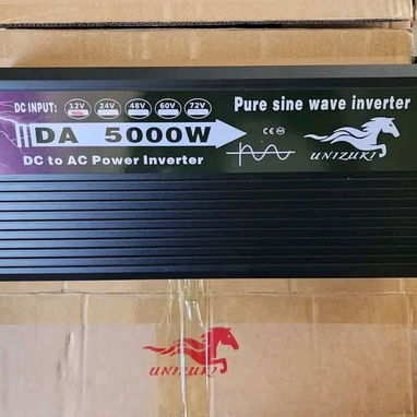 Cargadores p todo tipo de baterías 35/45/55/80/y 125 A/Inversores Onda Pura 3000w/4000w y 5000w compatibles toda batería - 5/6