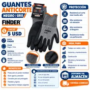🧤 GUANTES ANTICORTE NEGRO 🧤 - Img 57750218
