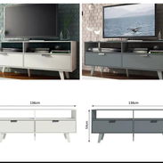 Muebles de televisor importados de varios modelos nuevos en caja con domicilio incluido - Img 55840946