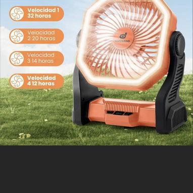 Estaciones de Energía. Ventiladores recargables 20000mAh. Vedado - 2/5